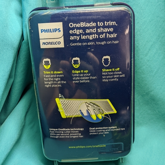 Philips Norelco Grooming New Sealed Box Philips One Blade Face 3